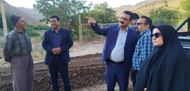 پیشرفت عملیات اجرایی پروژه راه روستایی گروه چناران با مشارکت مردم و اعتبارات دولتی