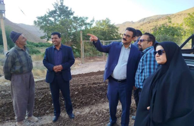 پیشرفت عملیات اجرایی پروژه راه روستایی گروه چناران با مشارکت مردم و اعتبارات دولتی