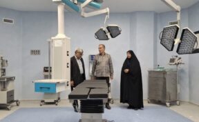 بازدید فرماندار گلبهار از بیمارستان شفا در آستانه راهاندازی